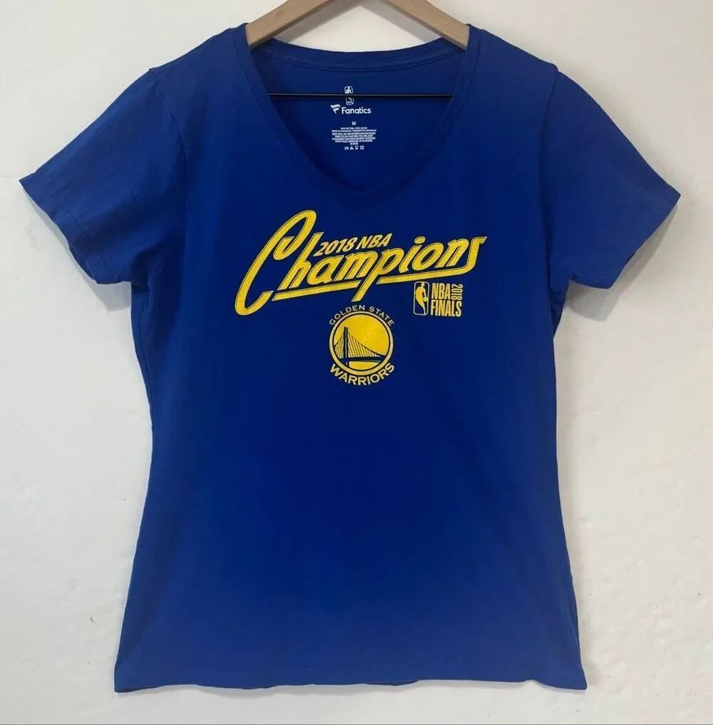 Fanatics Golden State Warriors 2018 NBA Finals Champions Size M